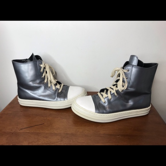 rick owens silver ramones